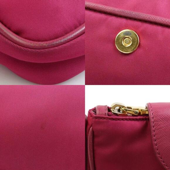 PRADA Red Leather Shoulder Bag - Picture 3 of 5